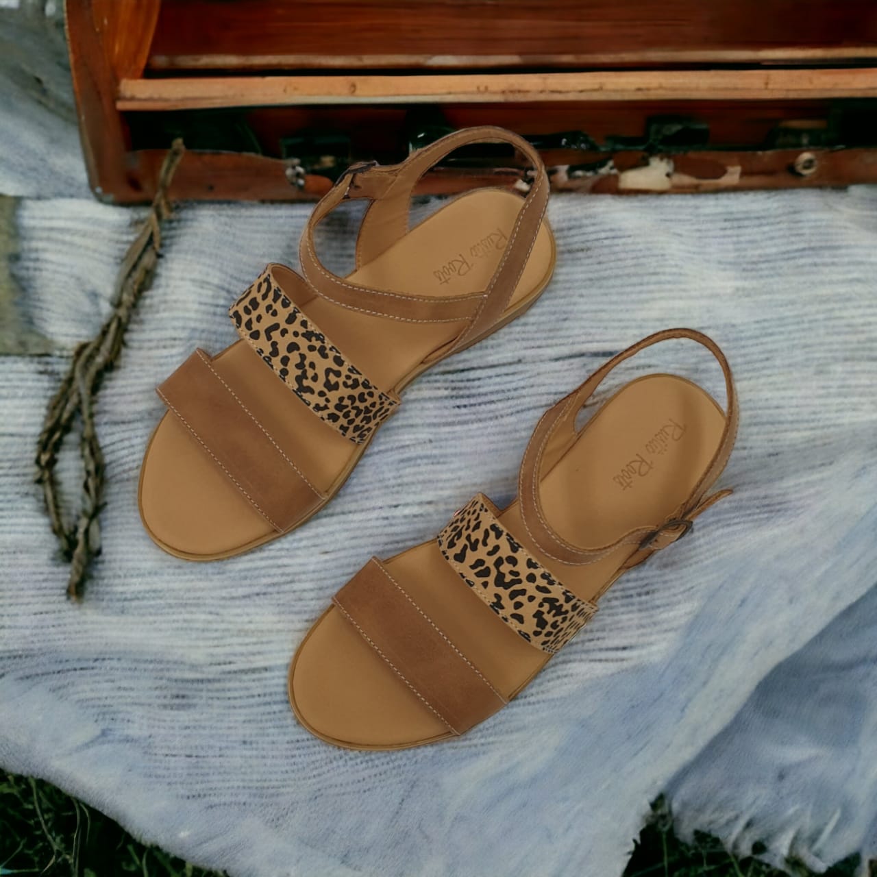 Lily Baby Leopard Print Sandal | Rustic Roots