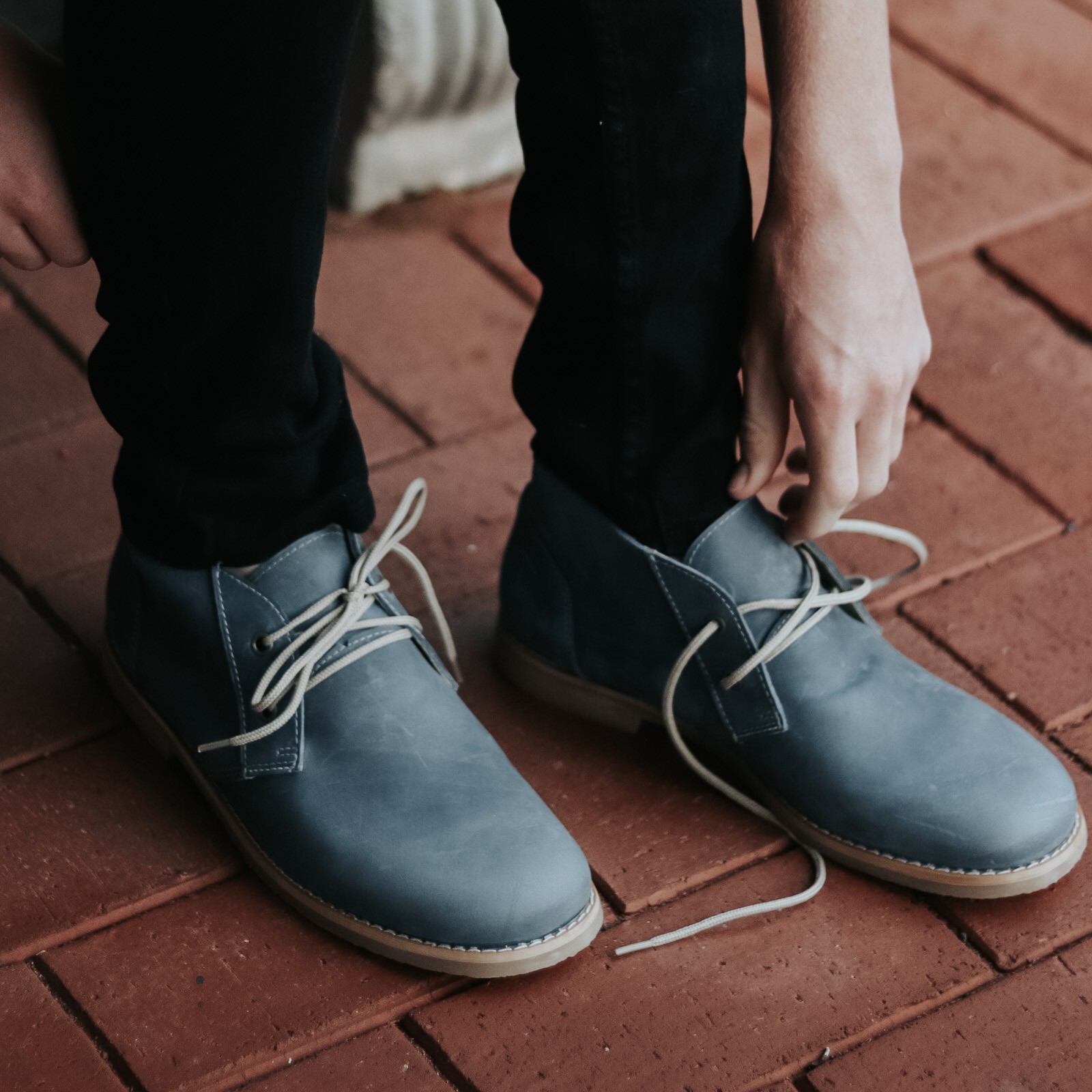 Rustic Boots Denim Blue | Rustic Roots